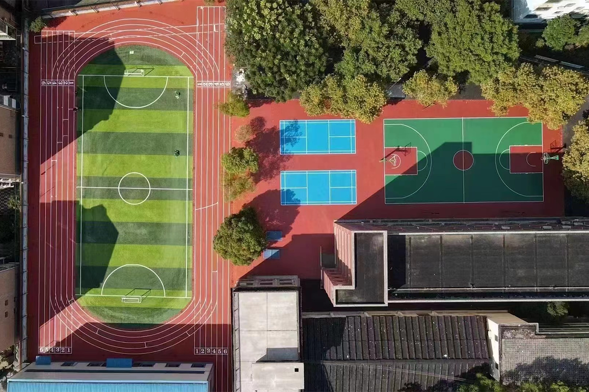 湖南郴州学校混合型跑道