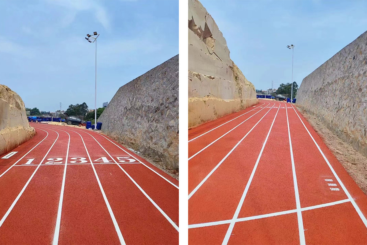 福建某部队400米混合型跑道
